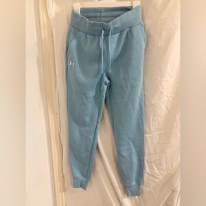 under armour women’s blue rival fleece joggers sweatpants‎ size XS brand new